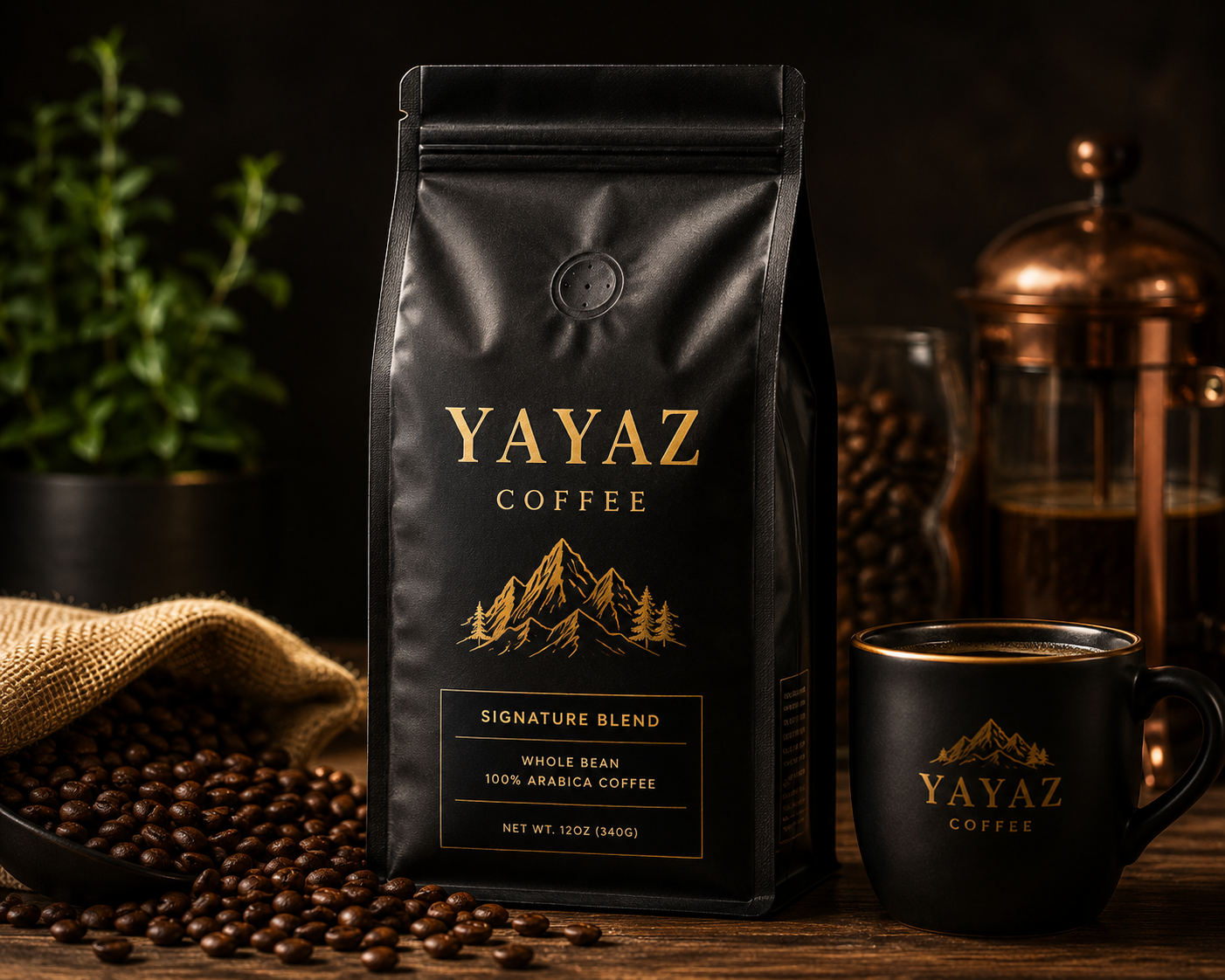 Yayaz Signature Blend Medium Roast Coffee