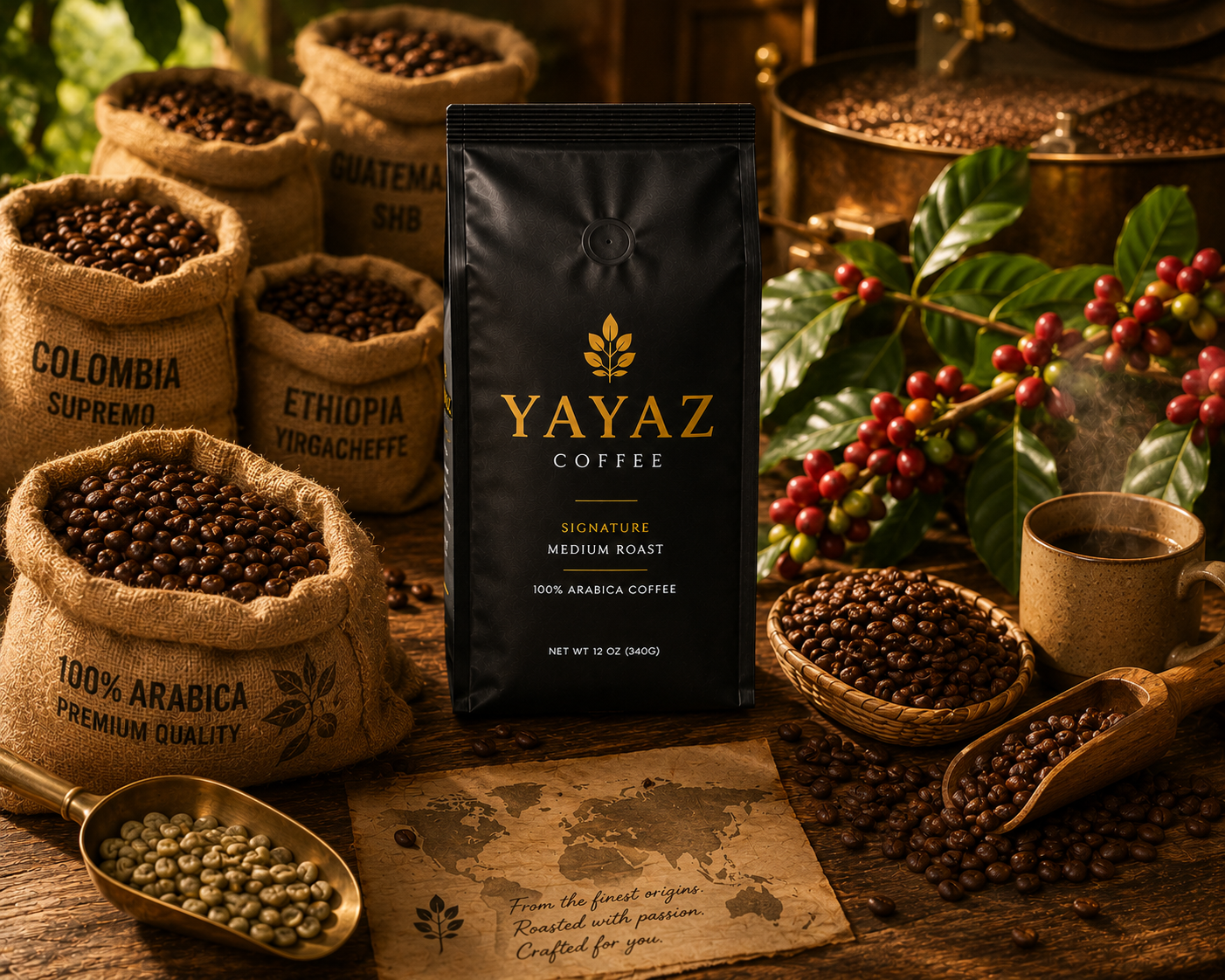 Yayaz Signature Blend Medium Roast Coffee