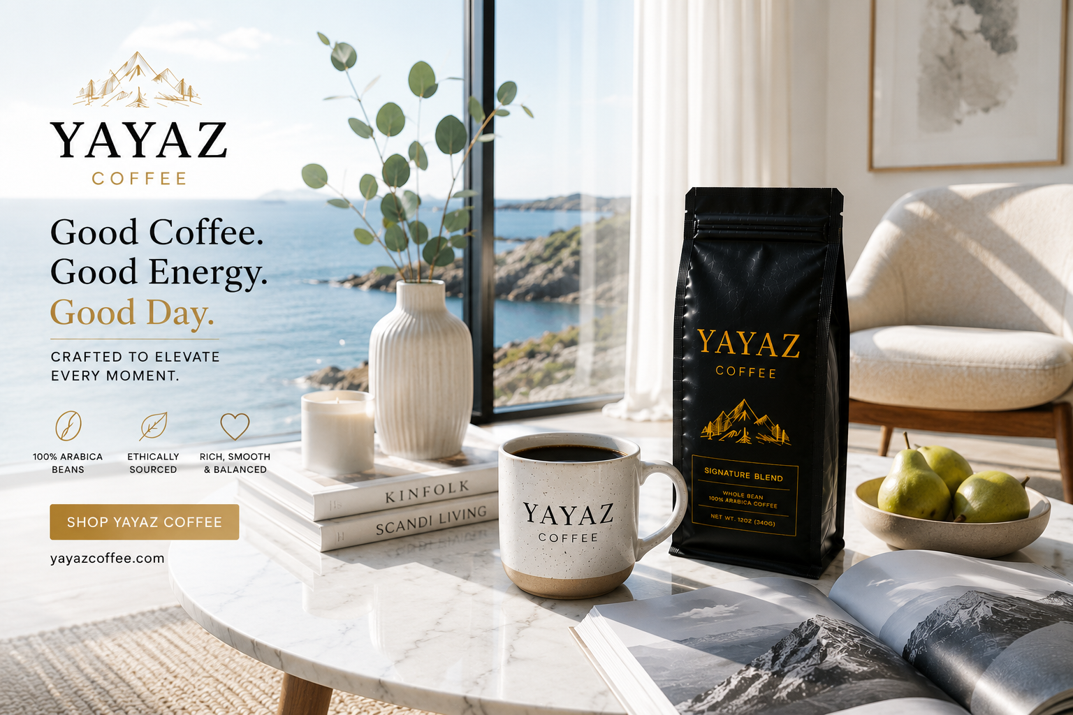 Yayaz Signature Blend Medium Roast Coffee